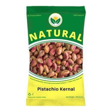 Natural Spices Pistachio Kernal, 200 g (Big Size)